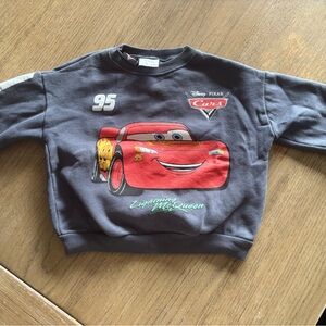 SOLD OUT ZARA 3T Pixar Cars Lightning McQueen Sweatshirt/Crew neck & pants SET